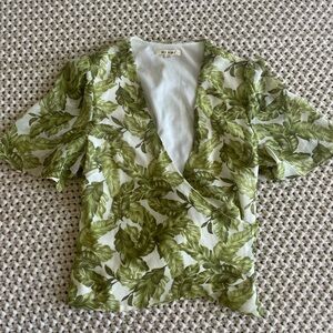 Palm Leaf Blouse
